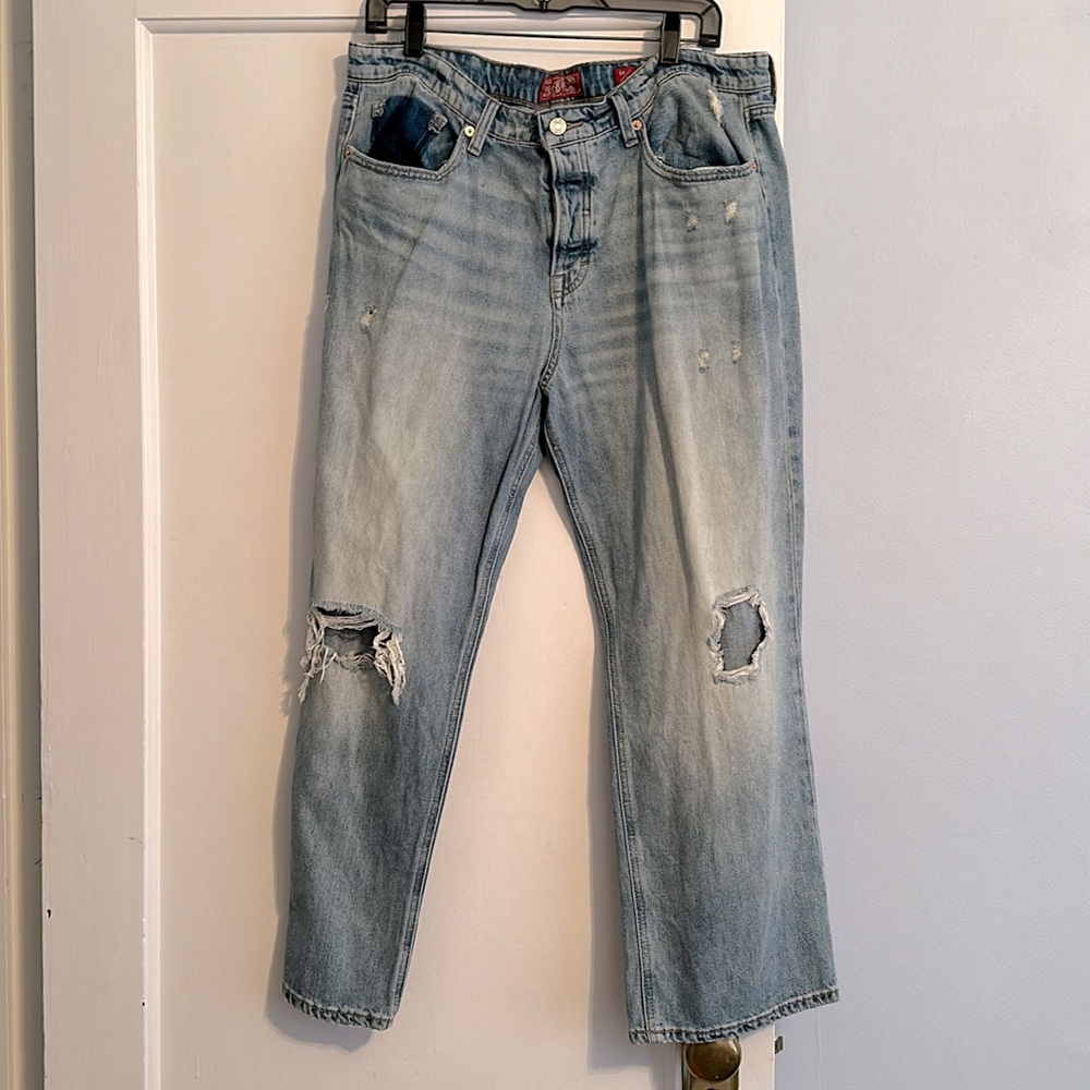 NWOT Lucky Brand Girl Next Door Boyfriend Jean In Bracketville 🩵